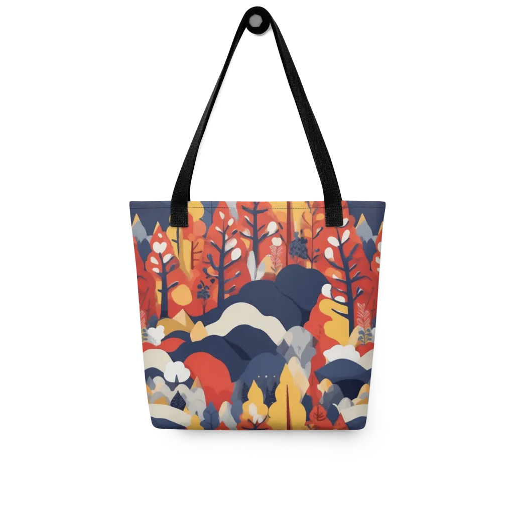 Autumnal Alpine on Tote Bag — Front