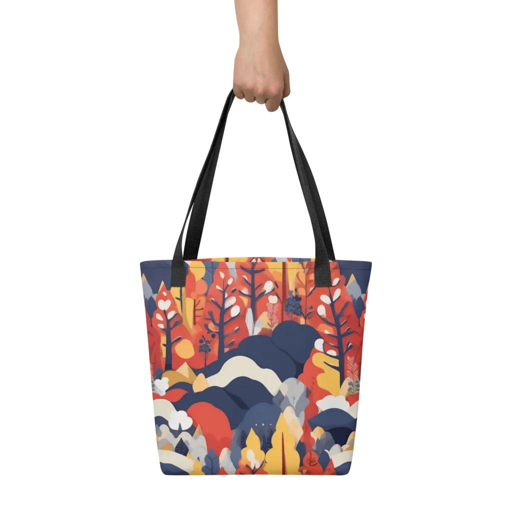 Autumnal Alpine on Tote Bag — Front
