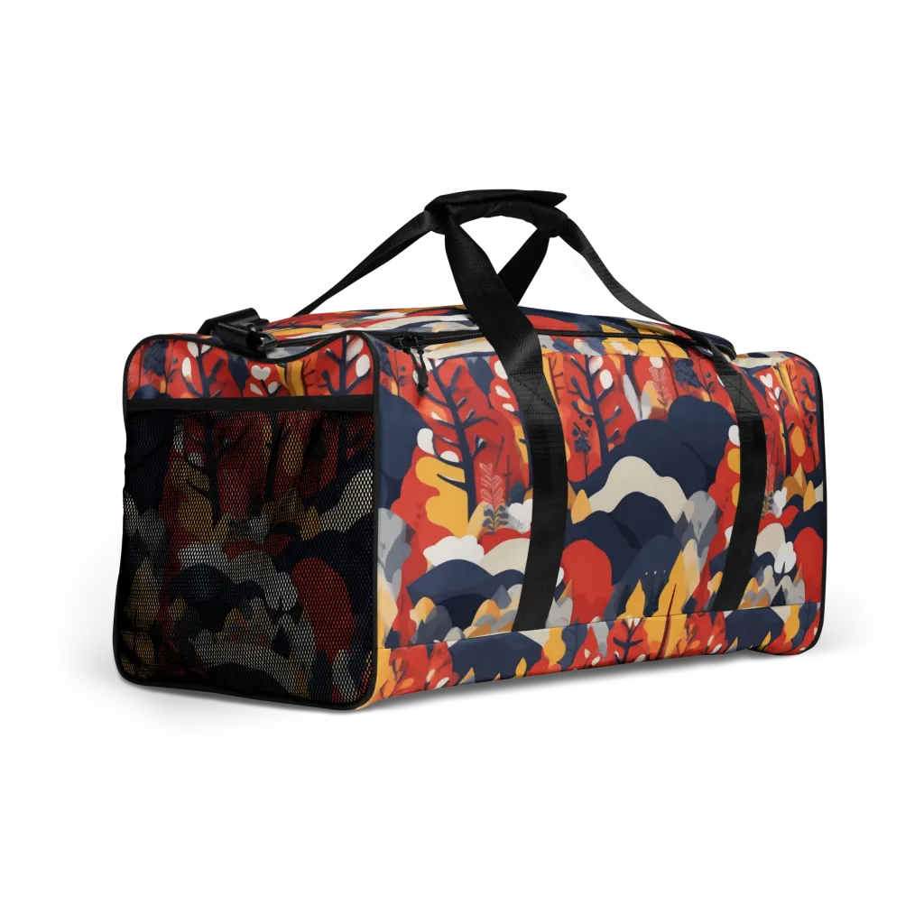 Autumnal Alpine on Duffle Bag — Right Front