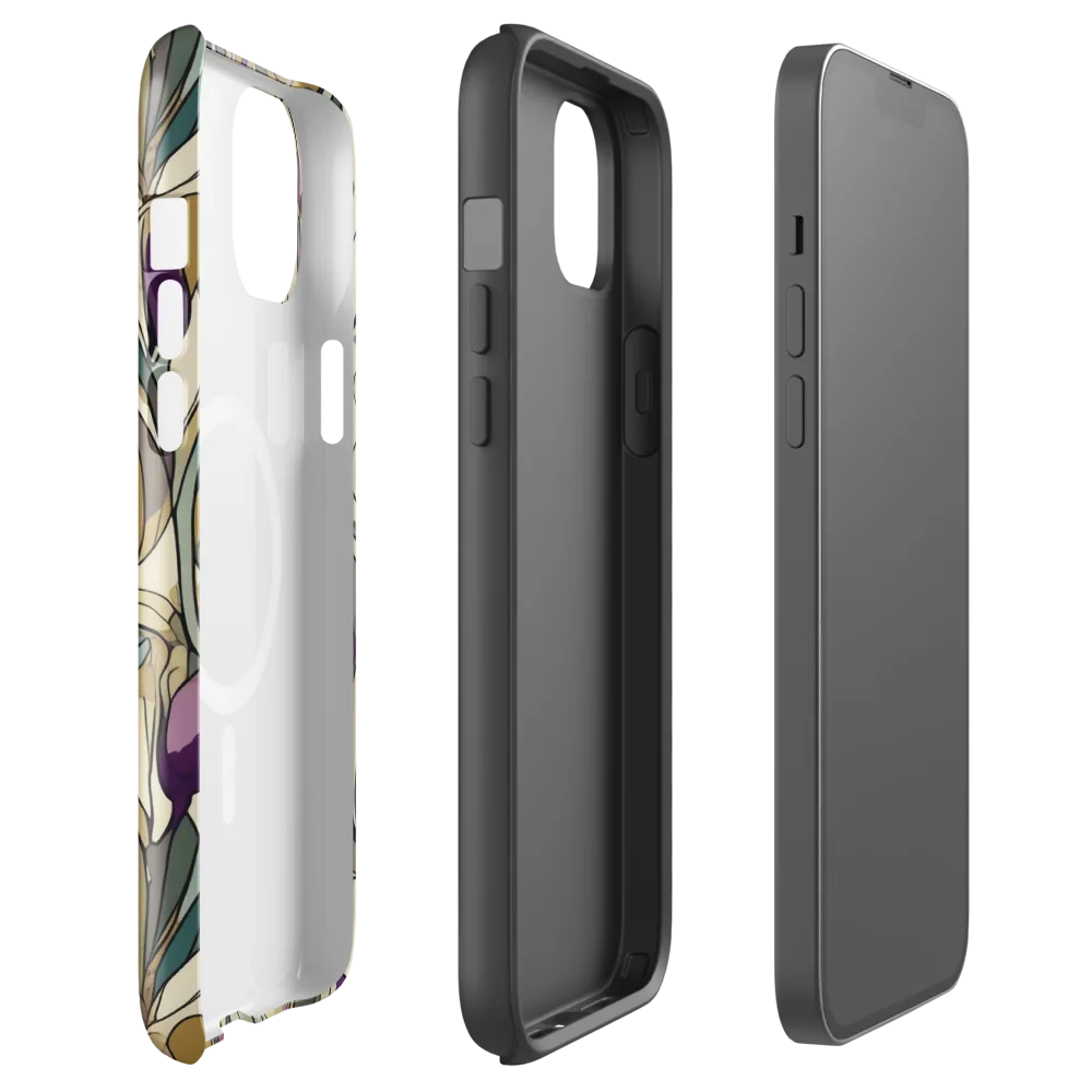 Iris Nocturne on MagSafe Tough Case for iPhone® — Front