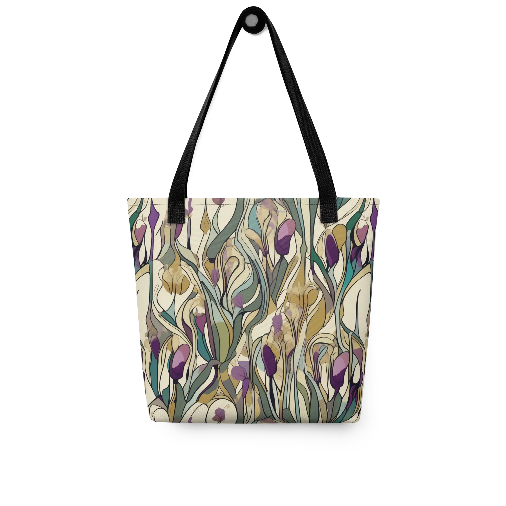 Iris Nocturne on Tote Bag — Front
