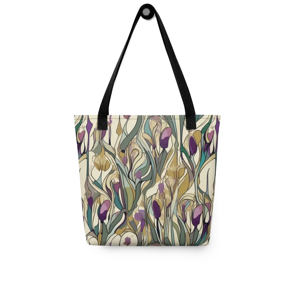 Iris Nocturne on Tote Bag — Front