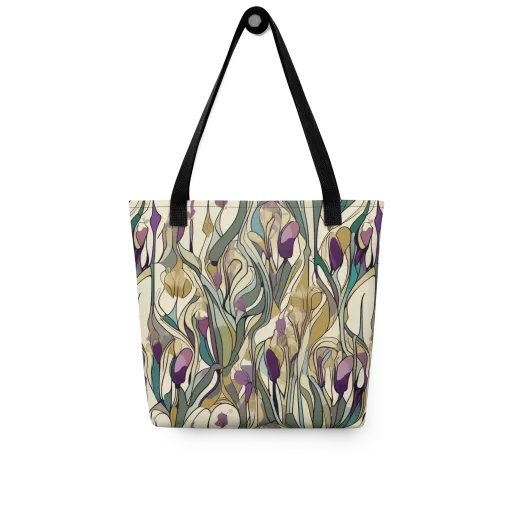 Iris Nocturne on a Tote Bag