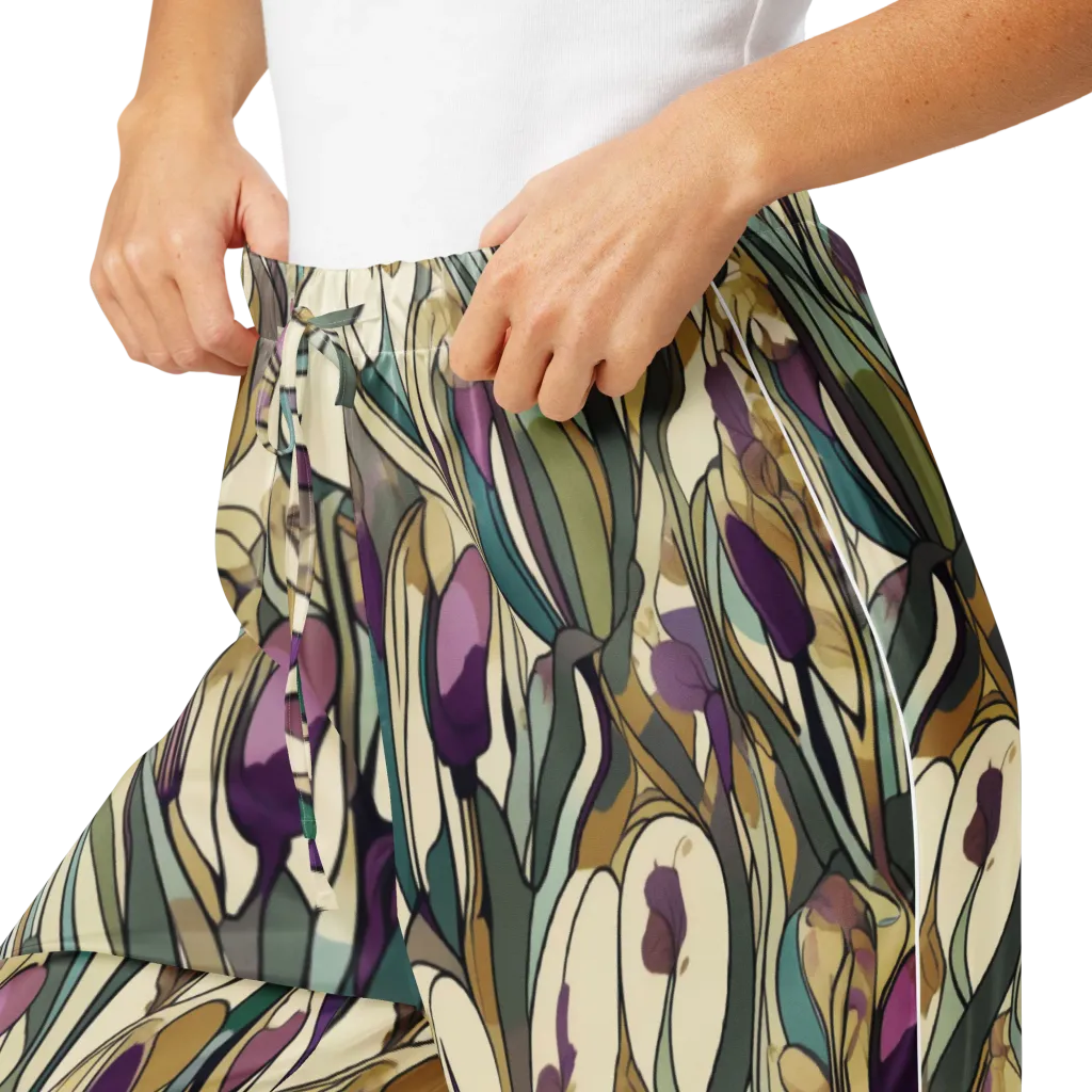 Iris Nocturne on Women's Pajama Pants — Product details