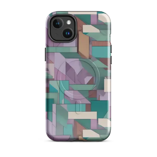 Pastel Circuit on a MagSafe Tough Case for iPhone®