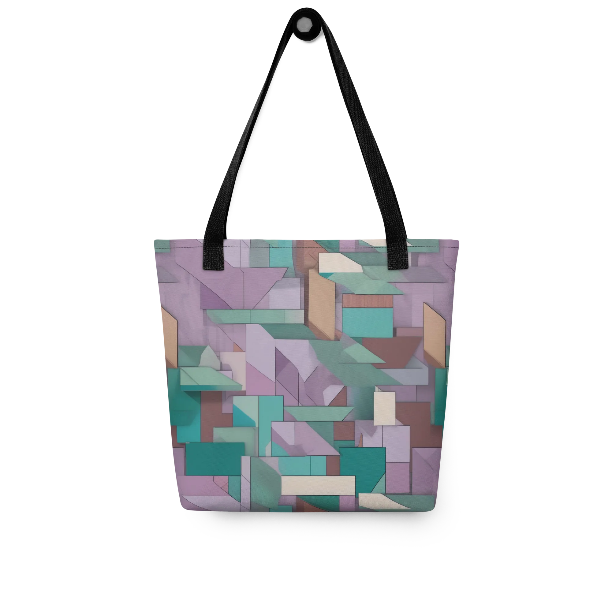 Pastel Circuit on Tote Bag — Front