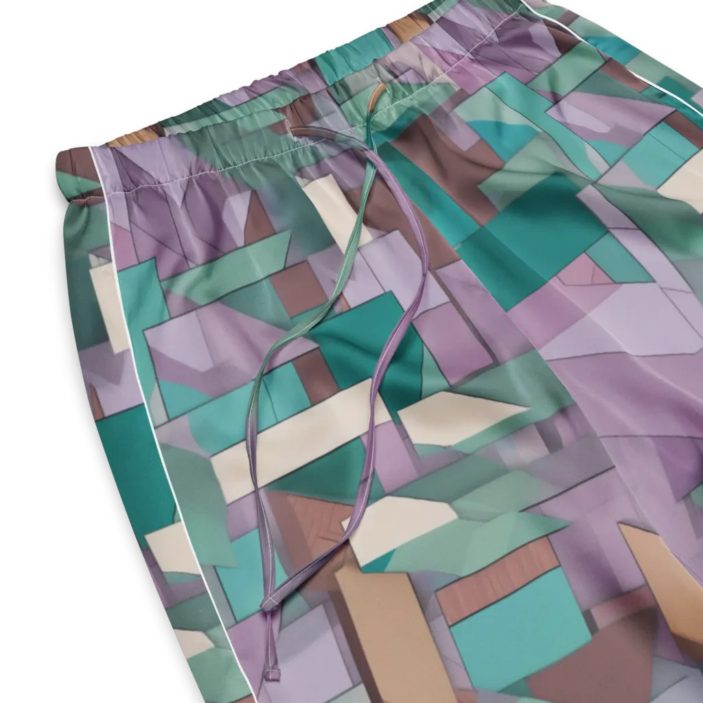 Pastel Circuit on Women's Pajama Pants — Product details