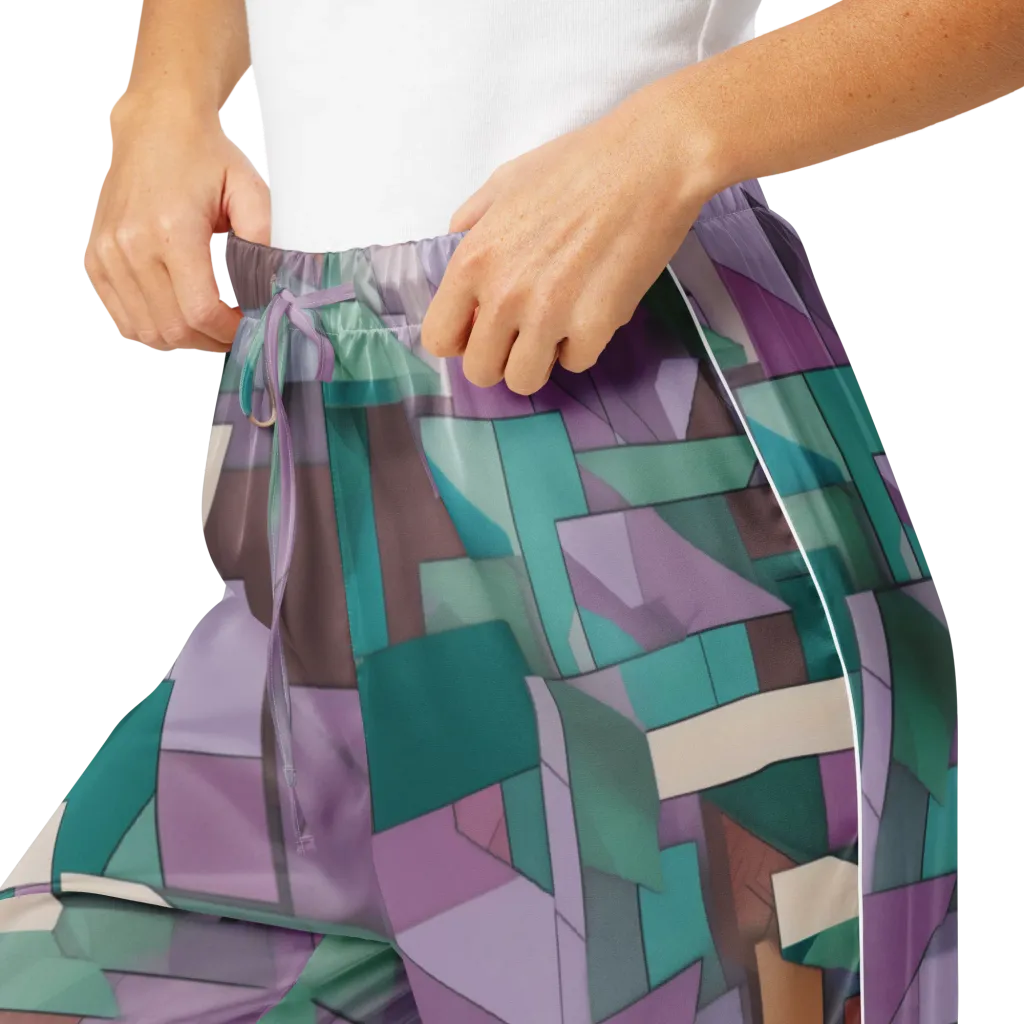Pastel Circuit on Women's Pajama Pants — Product details