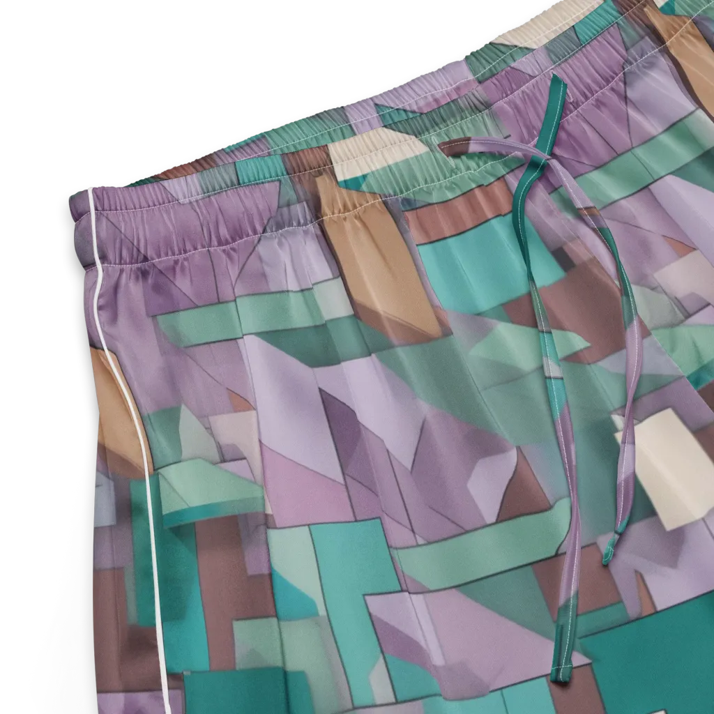 Pastel Circuit on Women's Pajama Shorts — Product details