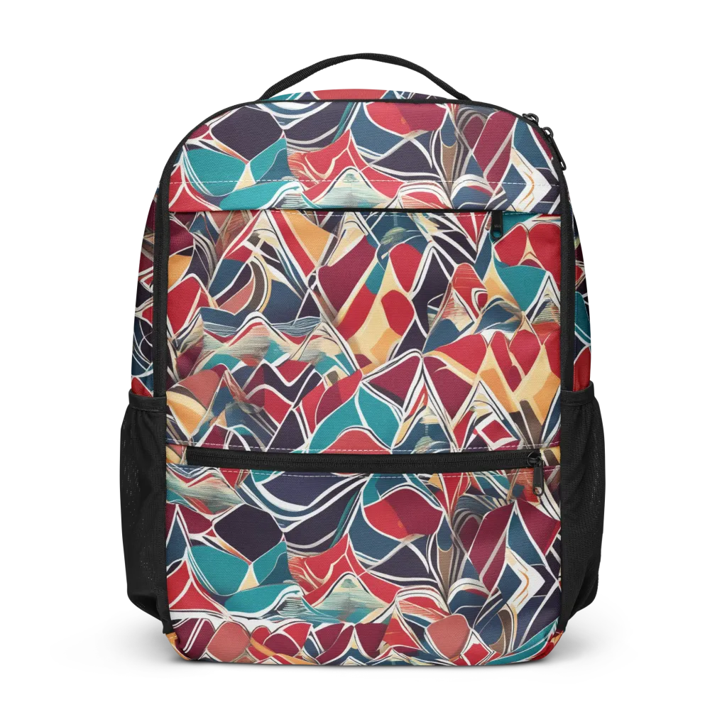 Chromatic Shardwork on Utility Backpack — Front