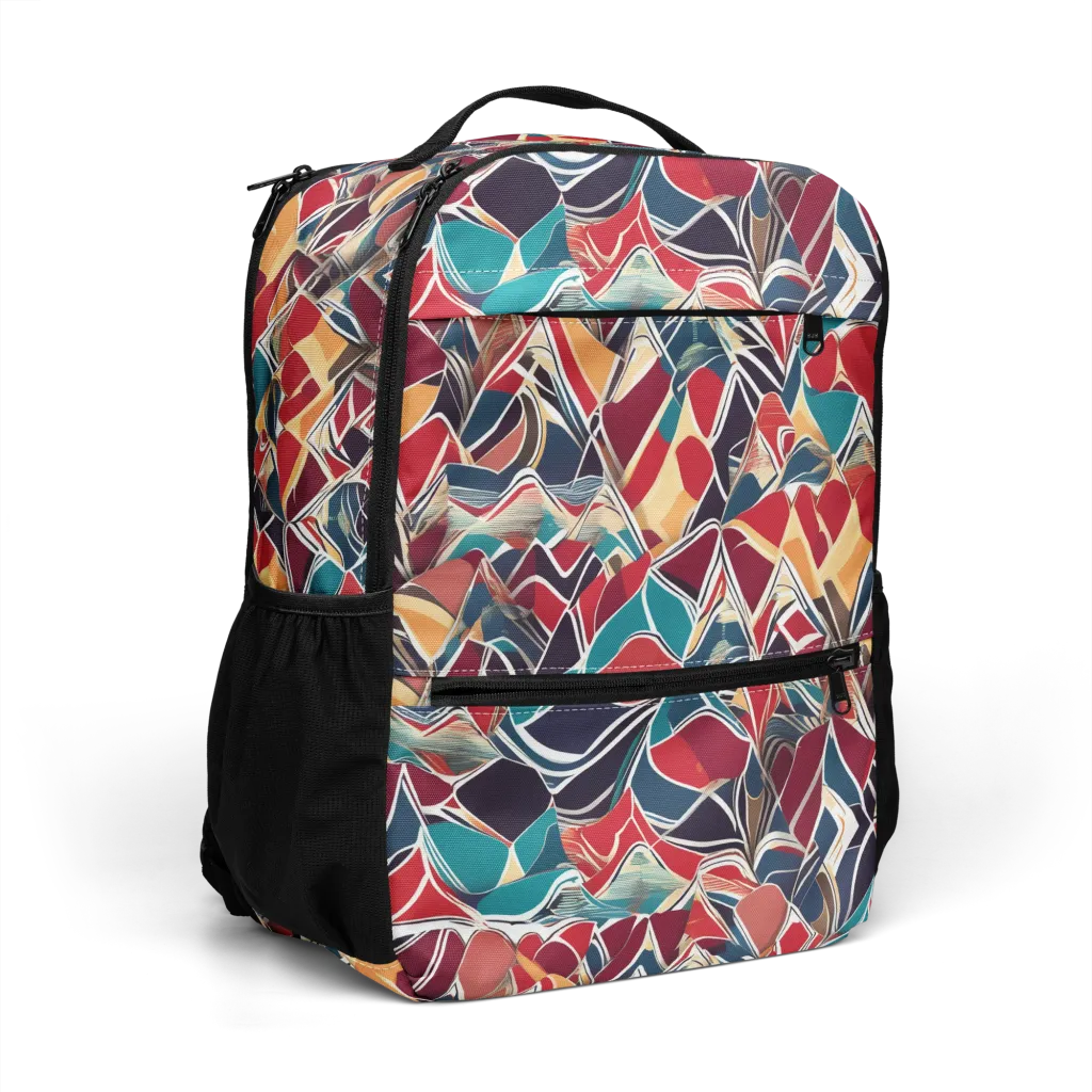 Chromatic Shardwork on Utility Backpack — Right Front