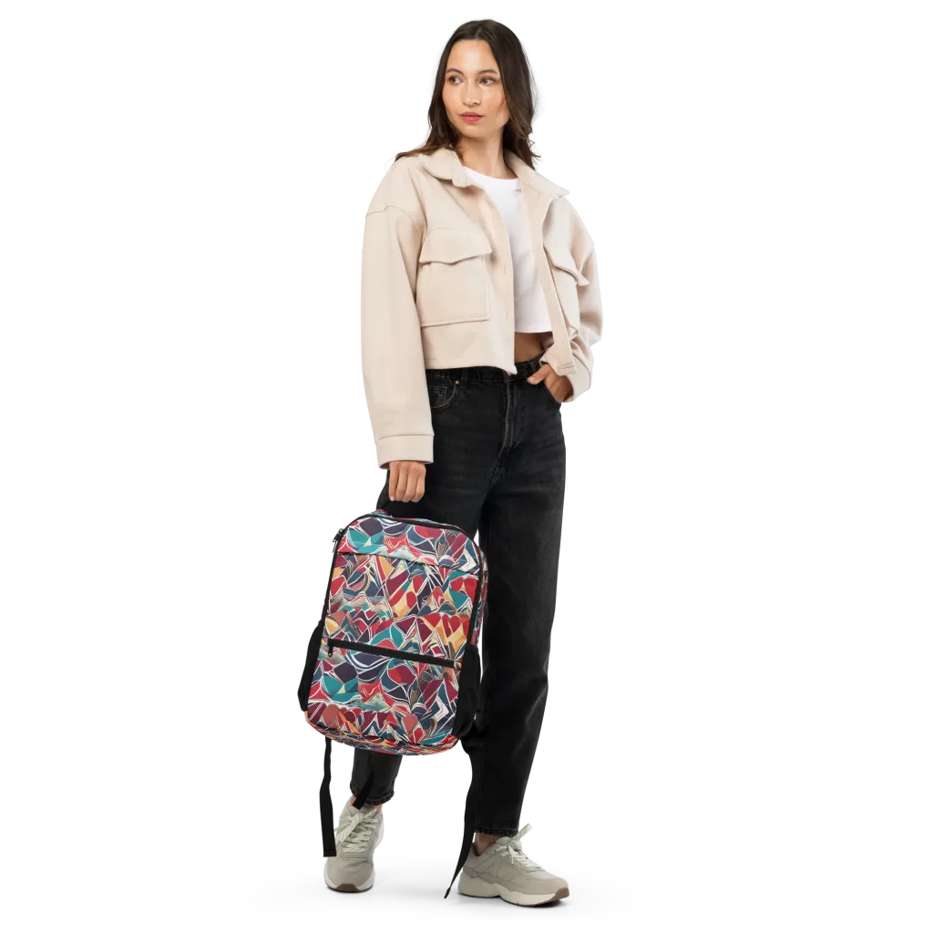 Chromatic Shardwork on Utility Backpack — Front