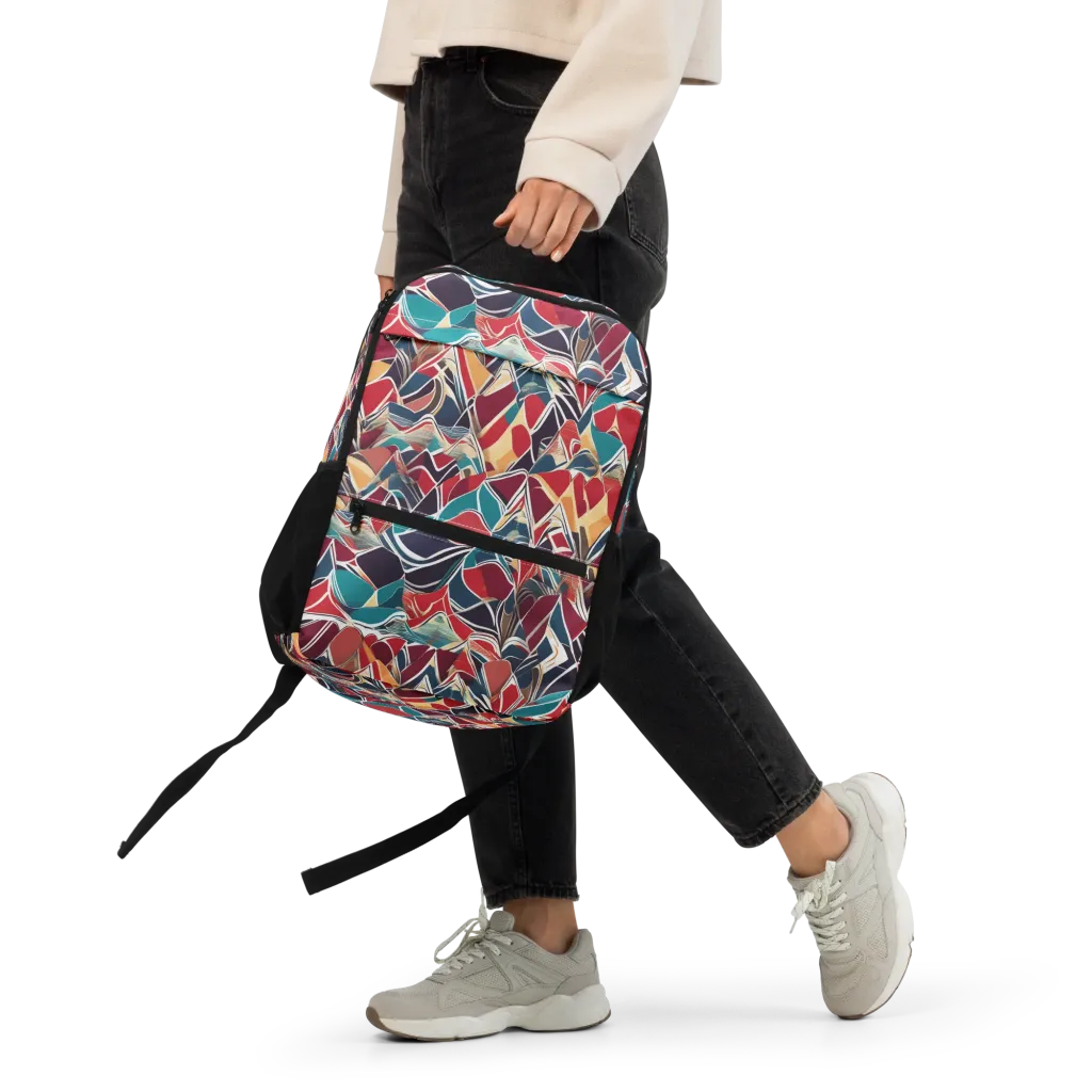 Chromatic Shardwork on Utility Backpack — Front