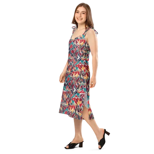 Chromatic Shardwork on a Slip Dress