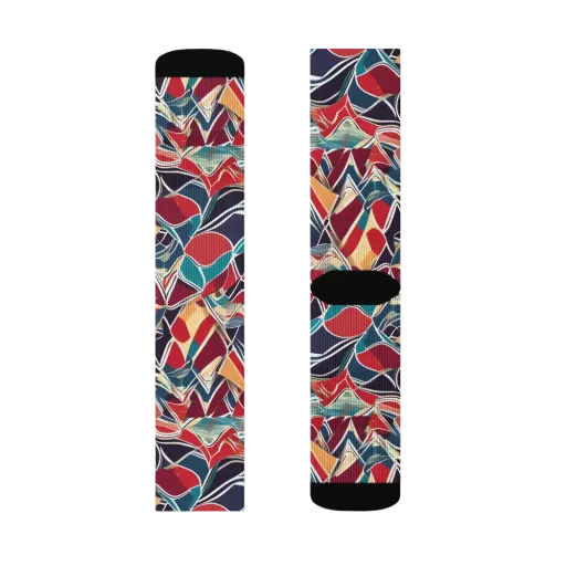 Chromatic Shardwork on a Socks