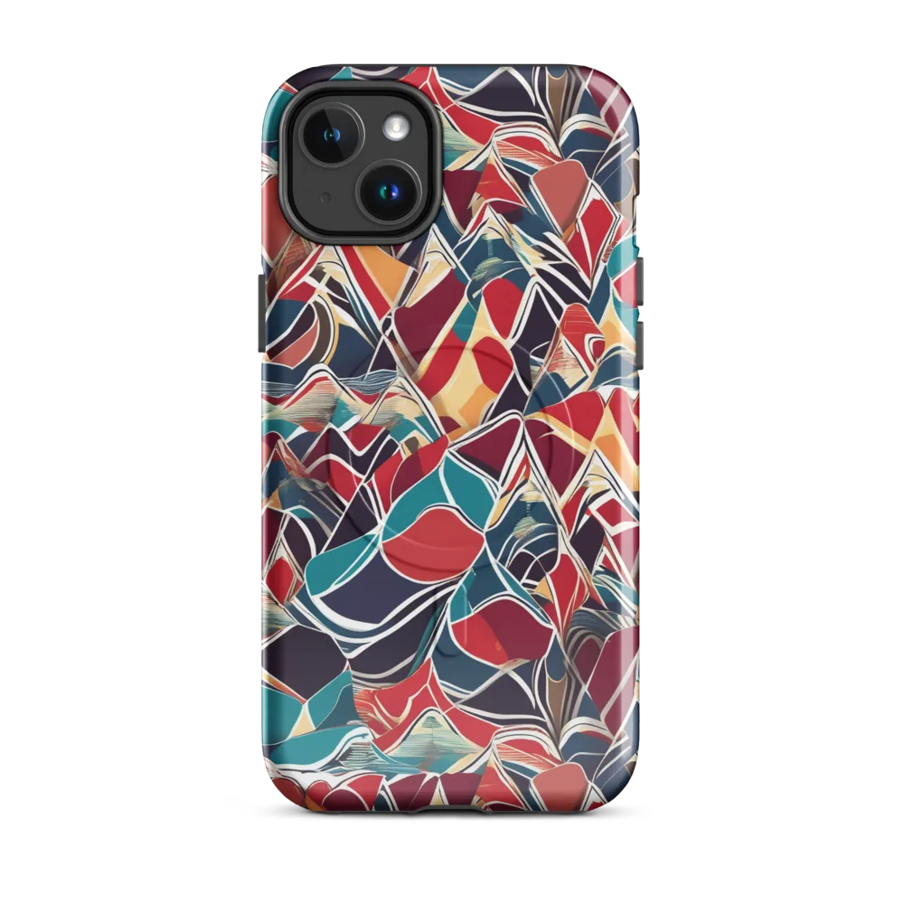 Chromatic Shardwork on MagSafe Tough Case for iPhone® — Front
