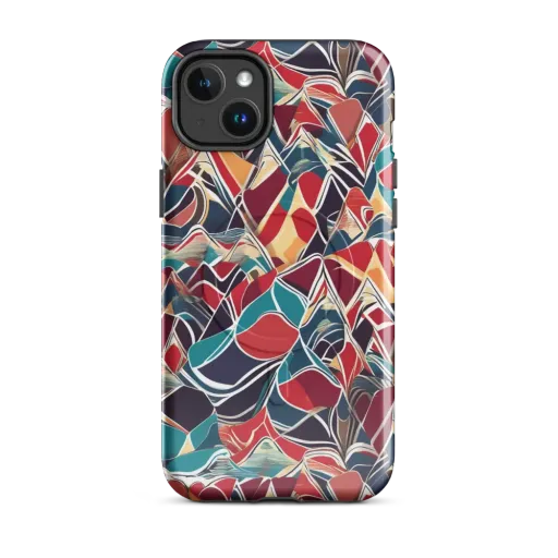 Chromatic Shardwork on a MagSafe Tough Case for iPhone®