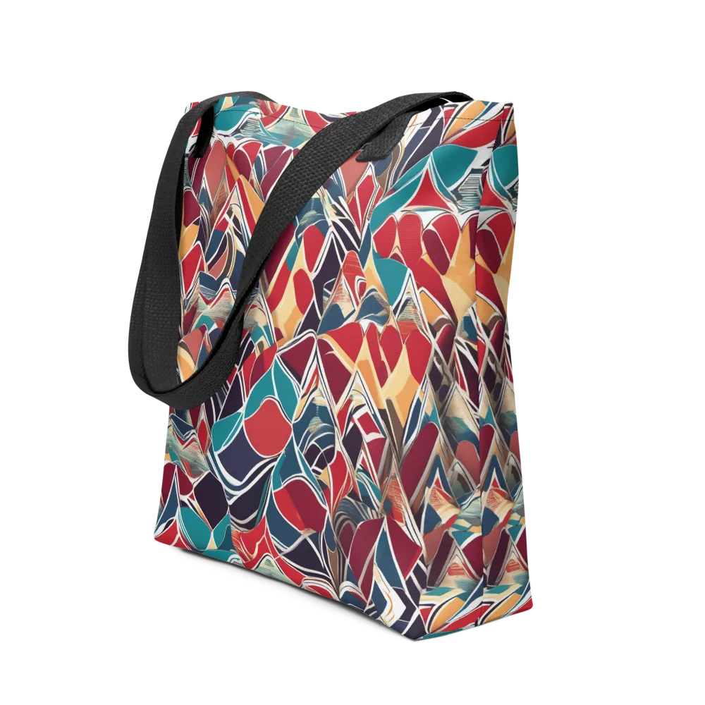 Chromatic Shardwork on Tote Bag — Front