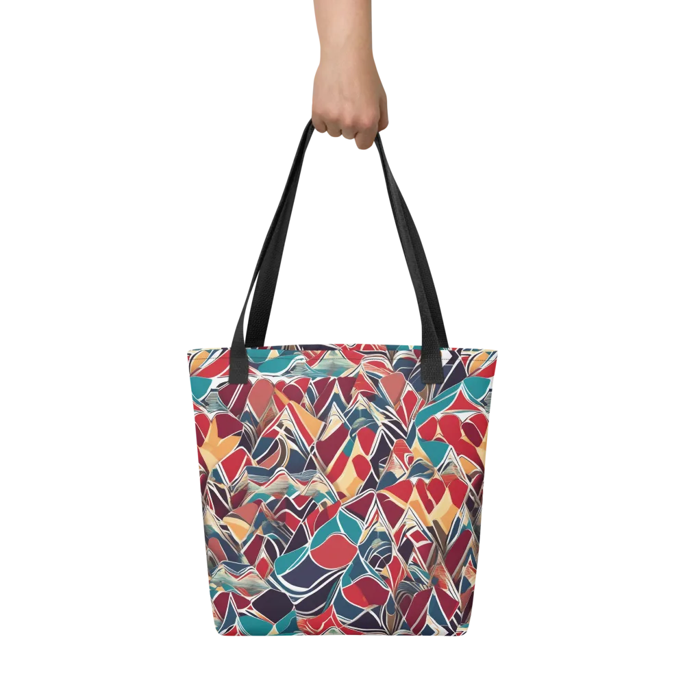 Chromatic Shardwork on Tote Bag — Front