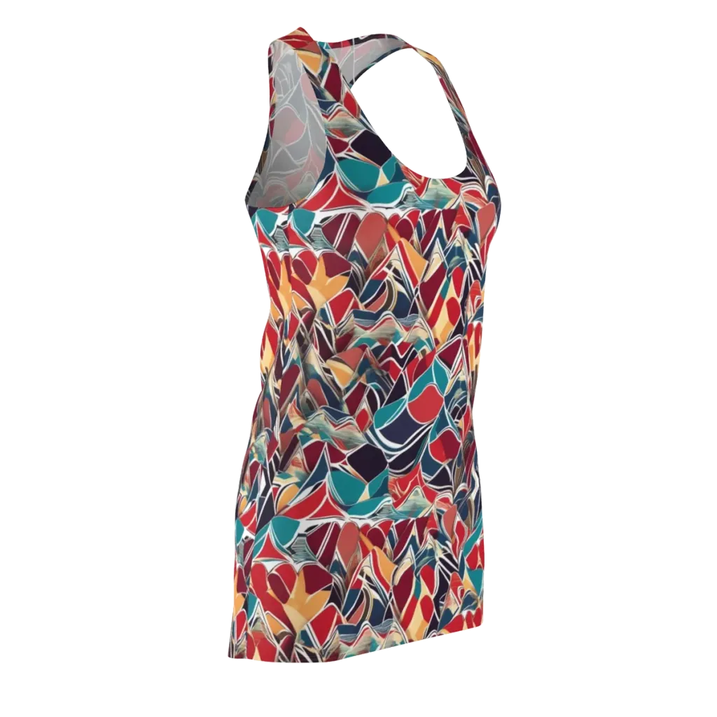 Chromatic Shardwork on Racerback Dress — Front Side