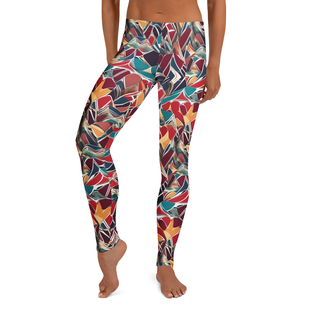 Chromatic Shardwork on Leggings — Front