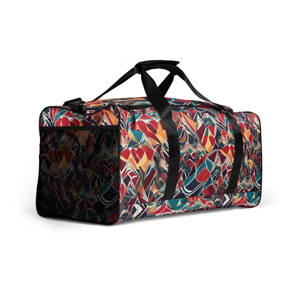 Chromatic Shardwork on Duffle Bag — Right Front