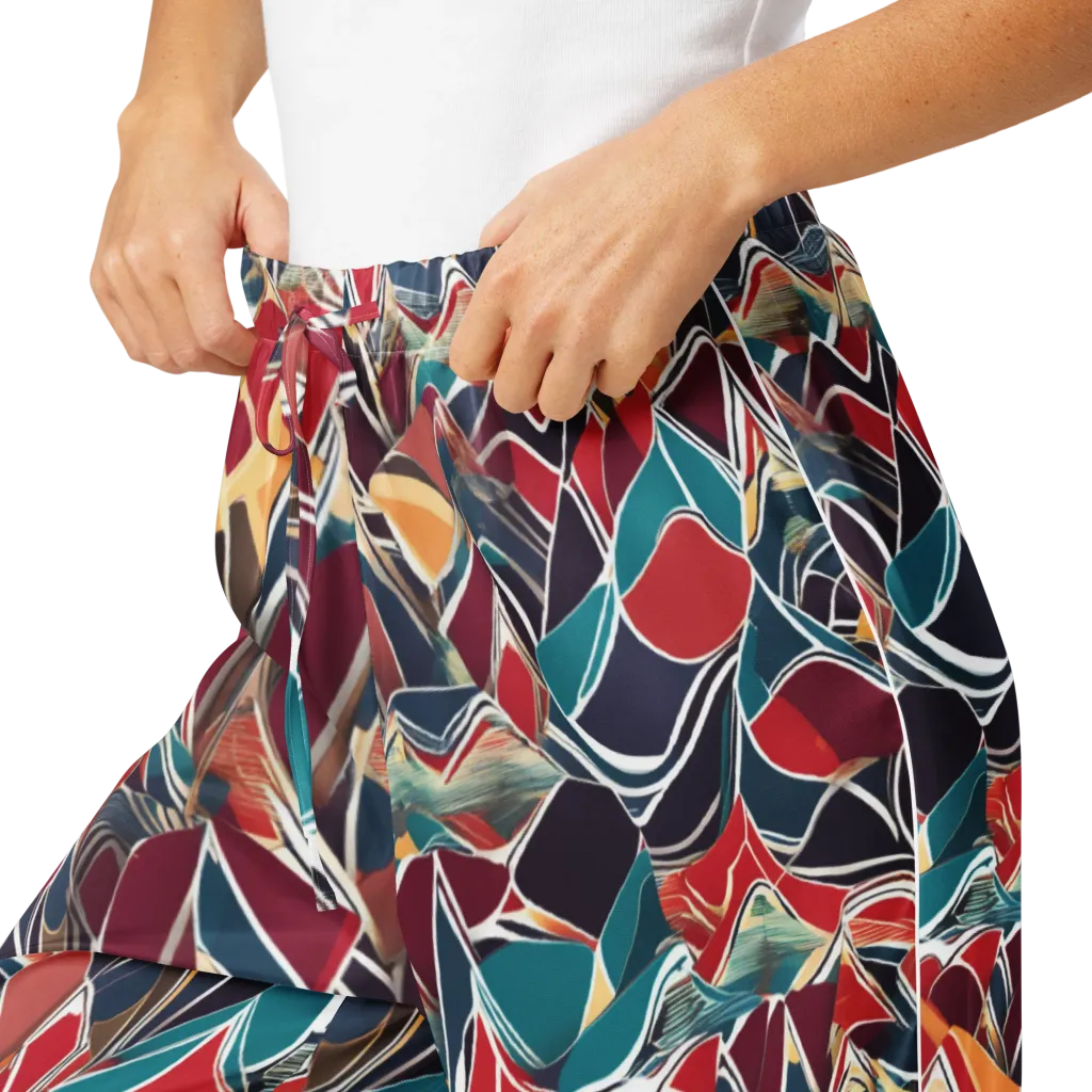 Chromatic Shardwork on Women's Pajama Pants — Product details