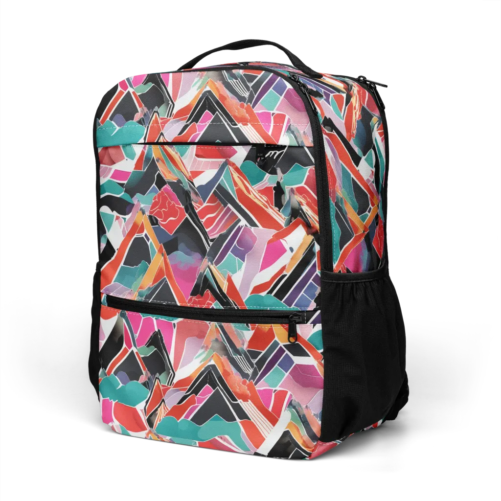 Chromatic Avalanche on Utility Backpack — Left Front