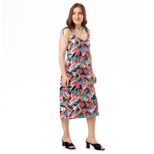 Chromatic Avalanche on a Slip Dress