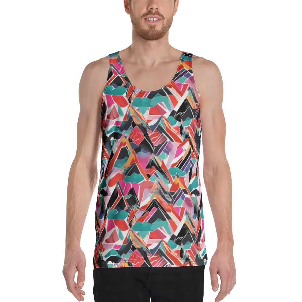 Chromatic Avalanche on Men's Tank Top — Front