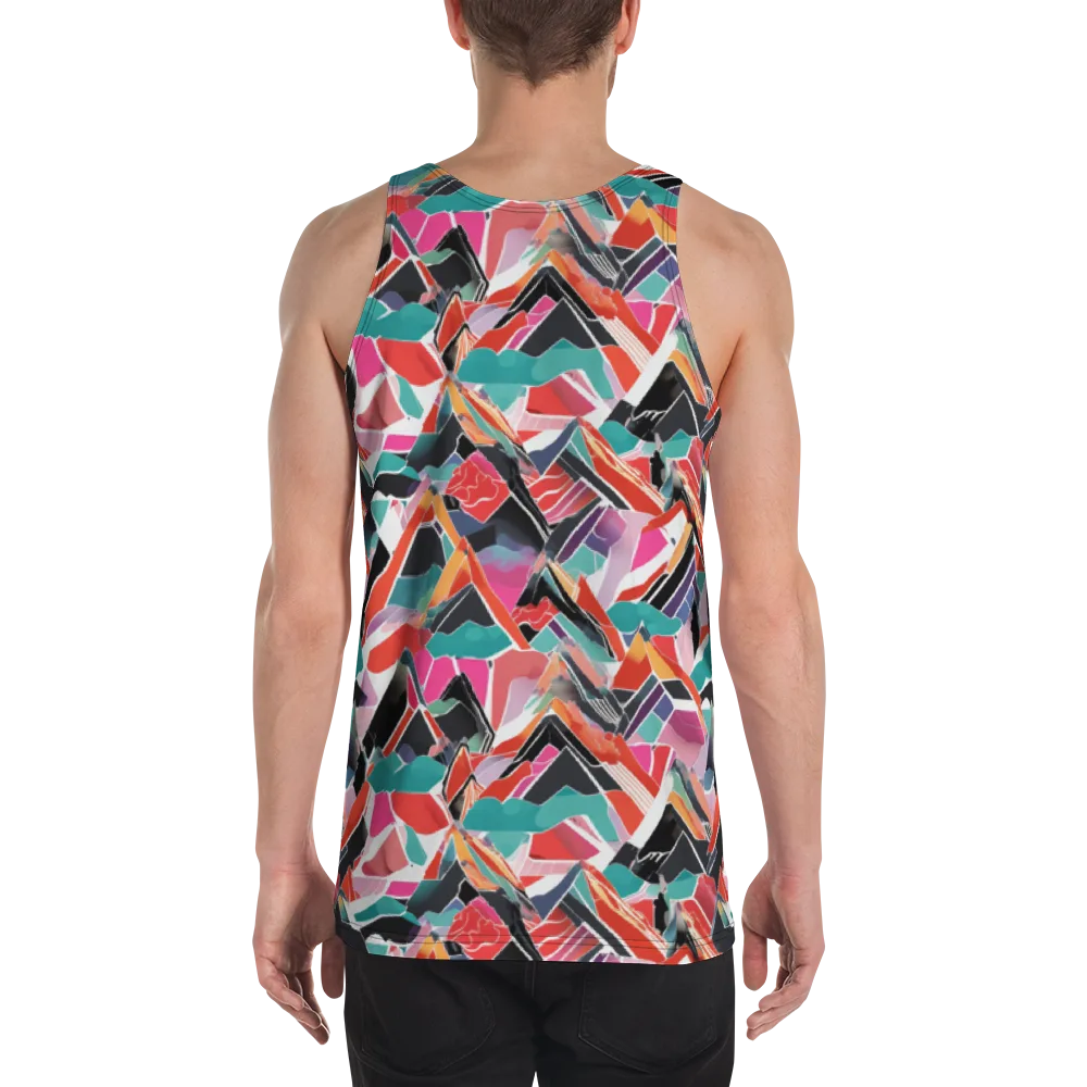 Chromatic Avalanche on Men's Tank Top — Back