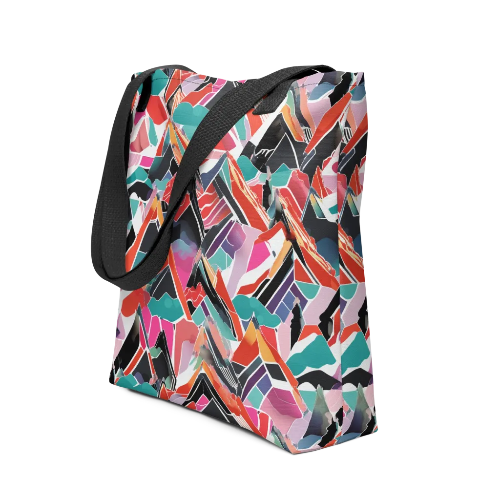 Chromatic Avalanche on Tote Bag — Front