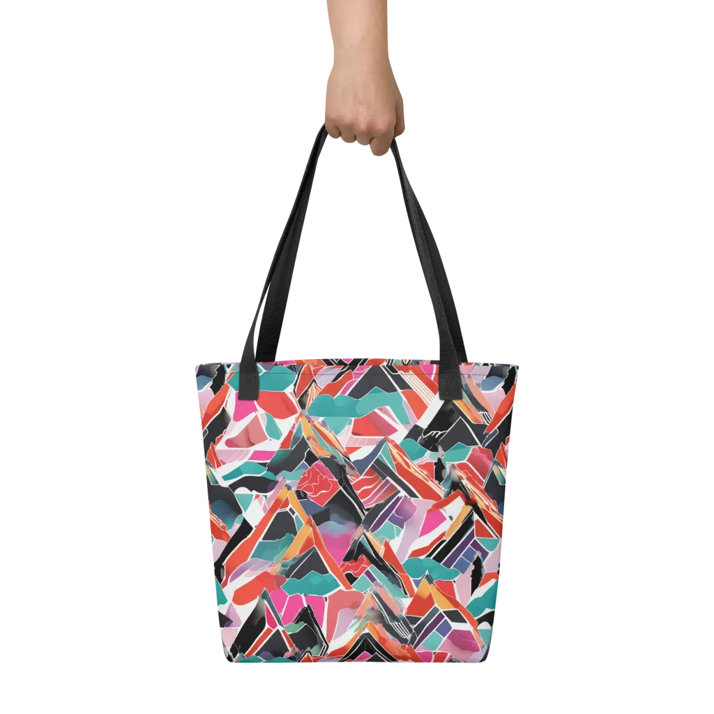 Chromatic Avalanche on Tote Bag — Front