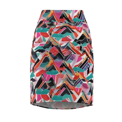 Chromatic Avalanche on a Pencil Skirt