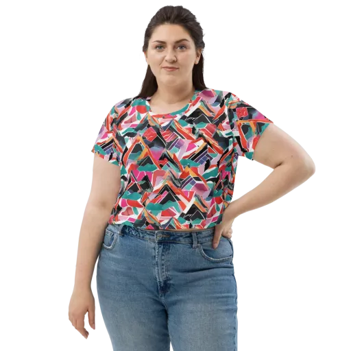 Chromatic Avalanche on a Crop Tee