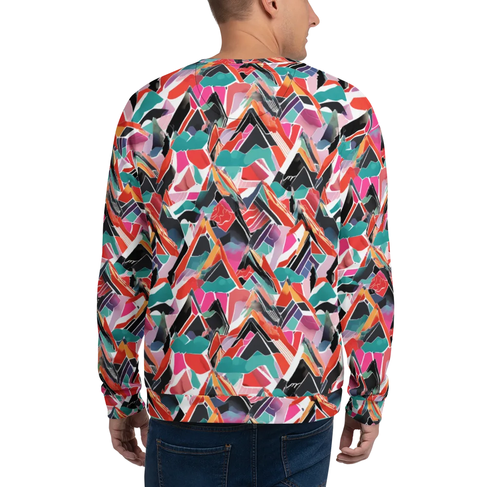 Chromatic Avalanche on Sweatshirt — Back