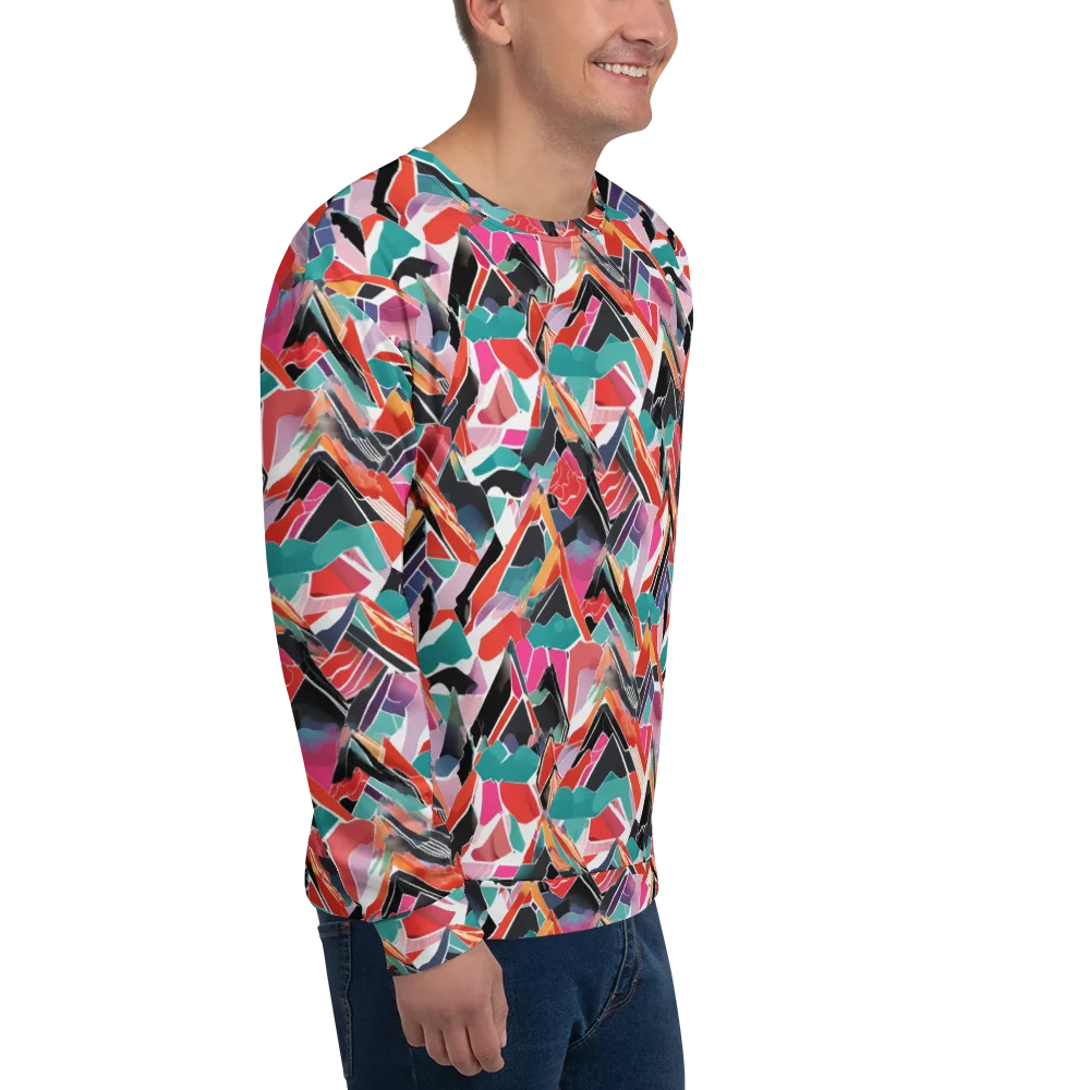 Chromatic Avalanche on Sweatshirt — Right Front