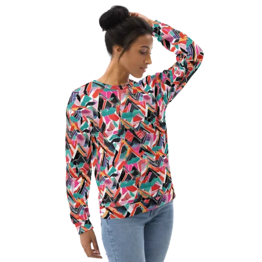 Chromatic Avalanche on a Sweatshirt