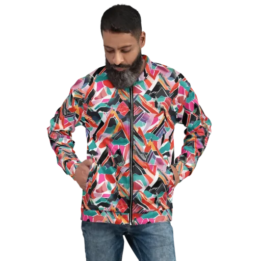 Chromatic Avalanche on a Bomber Jacket