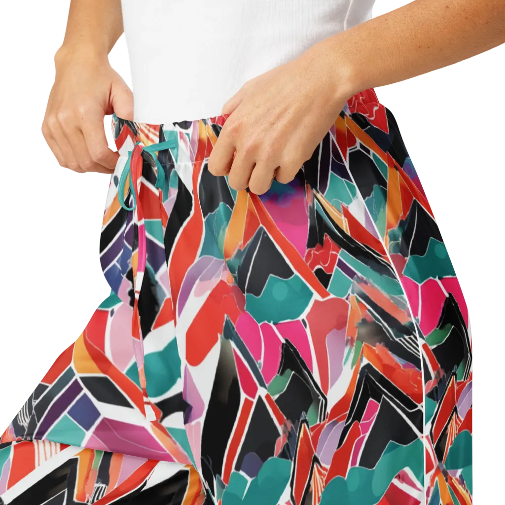 Chromatic Avalanche on Women's Pajama Pants — Product details