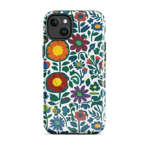 Folk Garden Riot on a MagSafe Tough Case for iPhone®