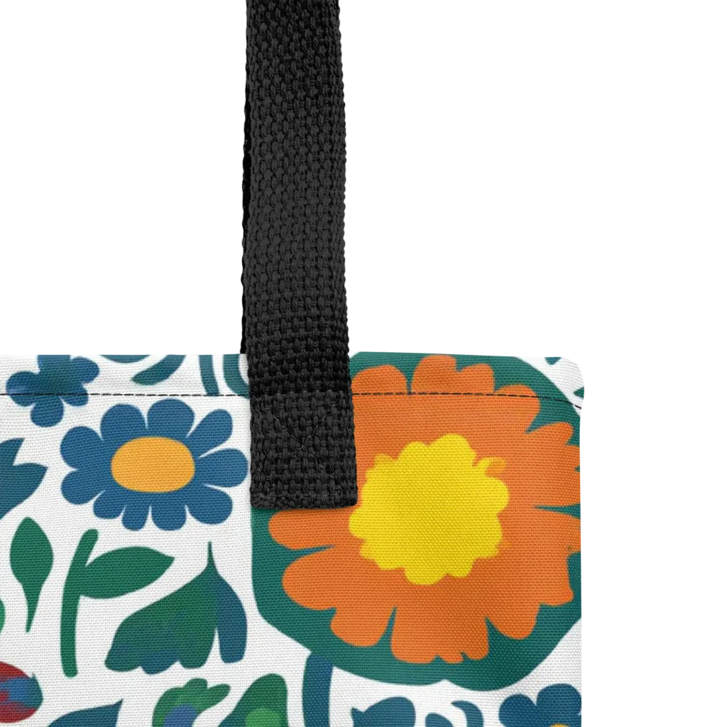 Folk Garden Riot on Tote Bag — Product details