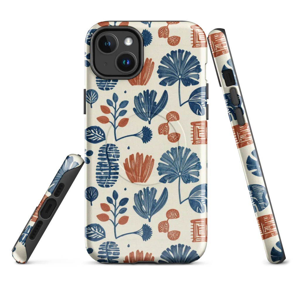 Terracotta Tides on MagSafe Tough Case for iPhone® — Front