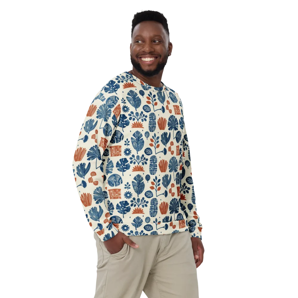 Terracotta Tides on Sweatshirt — Front