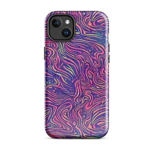 Electric Paisley on a MagSafe Tough Case for iPhone®