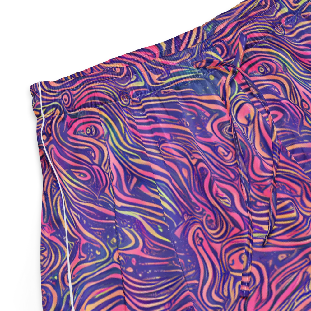 Electric Paisley on Women's Pajama Shorts — Product details