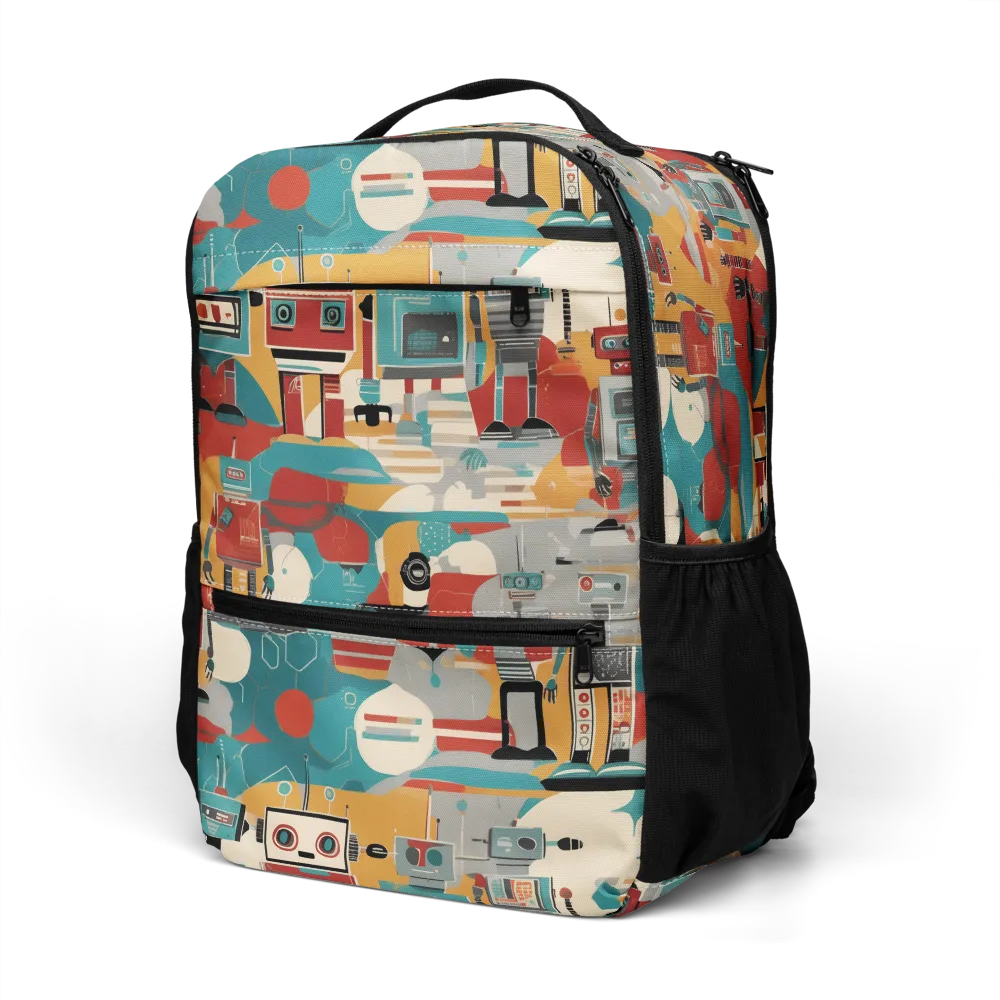 Chrome Daydream on Utility Backpack — Left Front