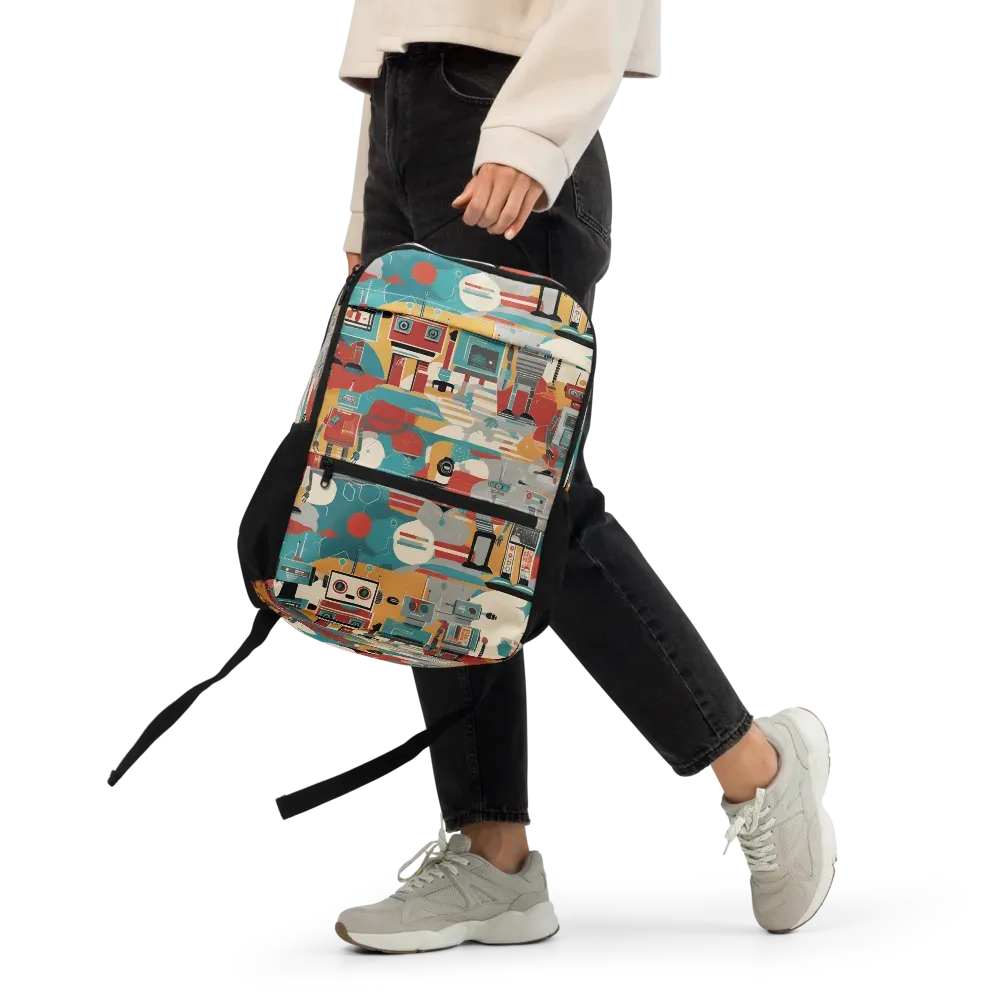 Chrome Daydream on Utility Backpack — Front