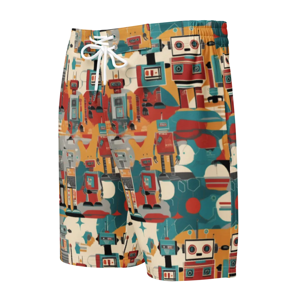 Chrome Daydream on Men's Board Shorts — Front