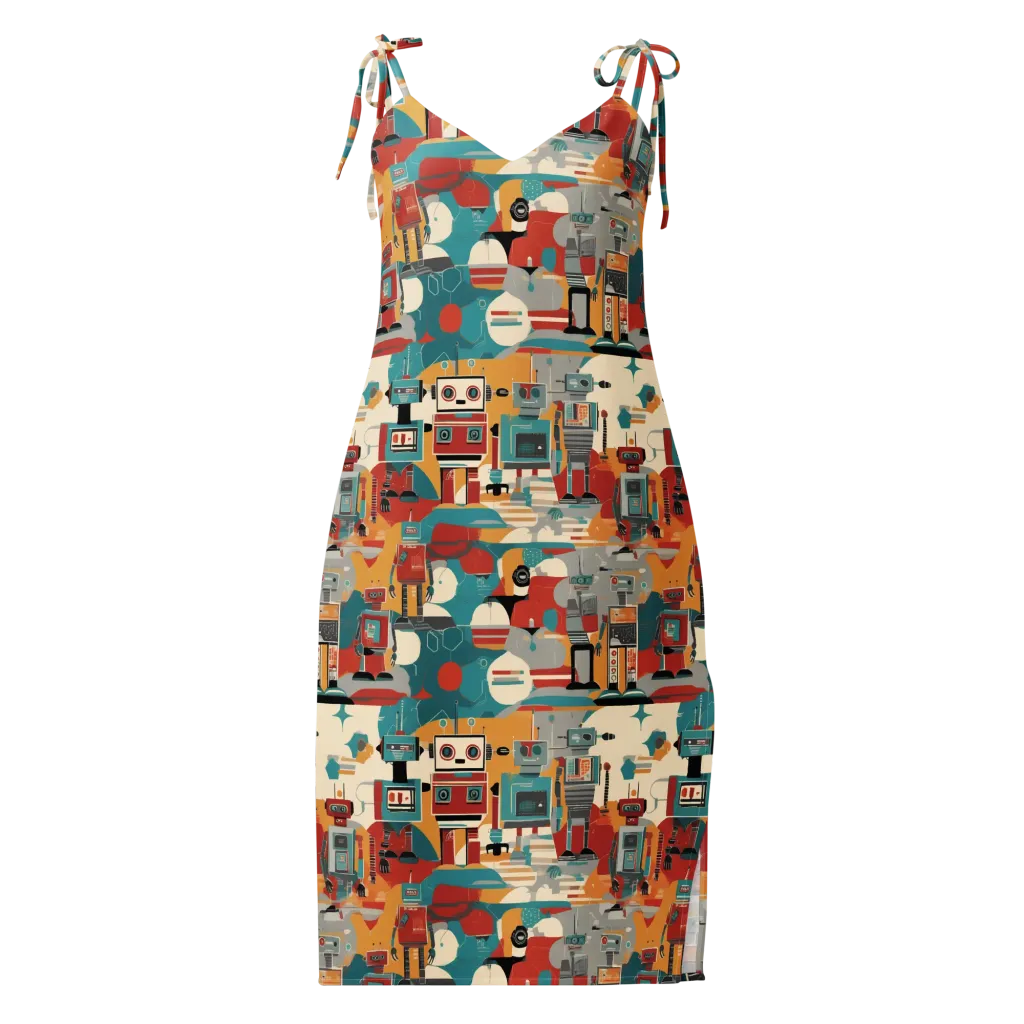 Chrome Daydream on Slip Dress — Front